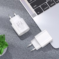 Laadija Hoco N22 25W USB-C valge