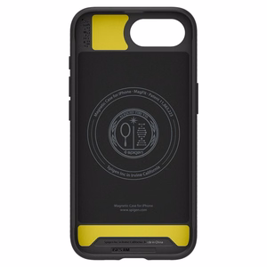 Spigen Rugged Armor MagSafe ümbris jaoks iPhone 16e - must