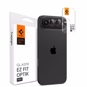 Spigen Optik Pro L-Series 2-pack iPhone Air Lens Glass - Must and Punane