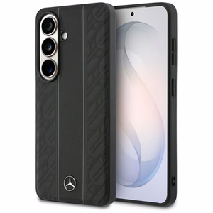 Mercedes Laurel Leaves Vertical Stripes MagSafe Ümbris for Samsung Galaxy S26 - must