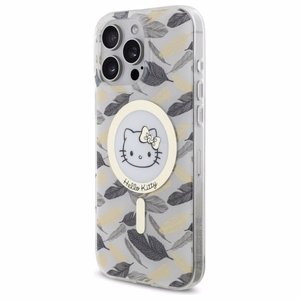Hello Kitty IML Golden Leaves MagSafe Ümbris jaoks iPhone 16 Pro Max - Valge