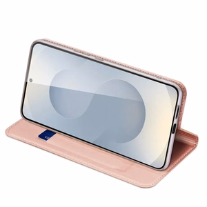 DUX DUCIS wallet case SKIN PRO jaoks SAMSUNG S25 Edge rose