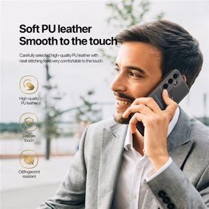 DUX DUCIS ümbris RAFI II MAG with stand compatible with MagSafe jaoks SAMSUNG S24 Plus must