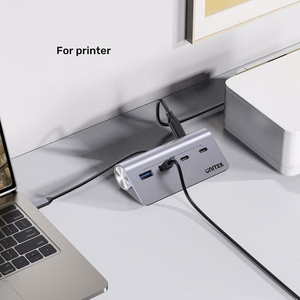 Unitek Алюминиевый хаб USB-C 2x USB-A 2x USB-C 5Gbps