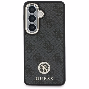 Guess case 4G Big Rhinestone Triangle Strap MagSafe for Samsung Galaxy S26 black