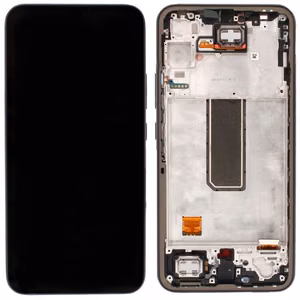 LCD ekraan Samsung A346 A34 5G 2023 puuteekraani ja raamiga Graphite originaal (kasutatud Grade A)