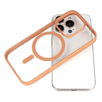 Acrylic Color Magsafe Ümbris jaoks Iphone 16 Plus desert titanium