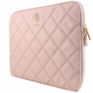 Guess Quilted 4G ümbris jaoks a 14" laptop - roosa