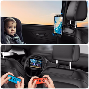 Tech-Protect V1 Telescopic Car Headrest Phone Hoidja - must