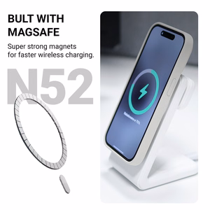Crong Color Cover Magnetic MagSafe ümbris seadmele iPhone 16 Pro Max, liivaroosa