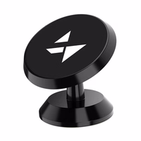 Wozinsky Magnetic Car Mount jaoks Dashboard 360 Self-Adhesive Must (WMH-05)
