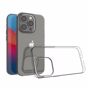 Ultra Clear 0.5mm iPhone 14 Pro гелевая крышка прозрачная