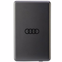 Powerbank Audi Big Logo MagSafe induktiivne 15W 5000mAh - hall