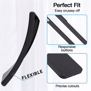 Back Ümbris MATT jaoks MOTOROLA MOTO G34 5G Must