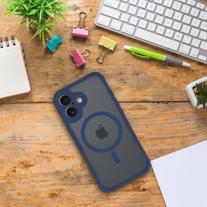 FULL MATTE MAG COVER Ümbris compatible with MagSafe jaoks SAMSUNG S26 Ultra sinine