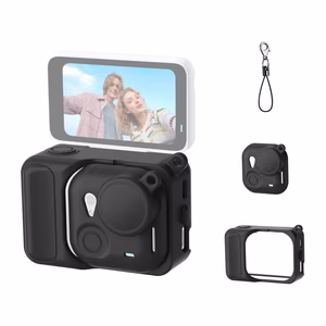 силиконовый защитный чехол Puluz Insta360 Go Ultra (черный)