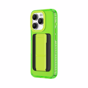 Amazing Thing Titan Pro Neon Mag Wallet Ümbris 10FT IP156.7PTWGN jaoks Iphone 15 Pro Max roheline with alus