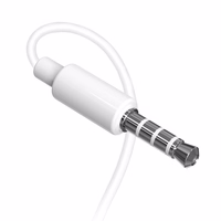 Dudao X10S juhtmega in-ear kõrvaklapid 3.5mm mini jack 1.15m - valge