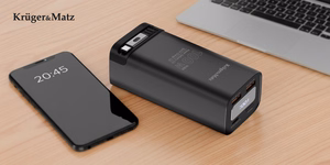 Kruger&Matz liitiumioonakupank QC ja PD-ga, 20000 mAh, 100 W
