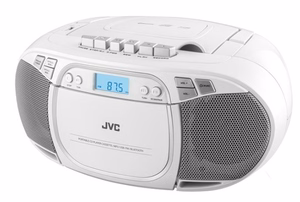 JVC RC-E451W kaasaskantav CD-mängija, valge