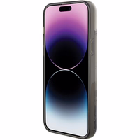 Karl Lagerfeld Liquid Glitter Choupette ümbris jaoks iPhone 15 Plus - läbipaistev