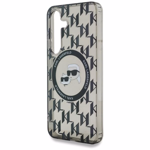 KARL LAGERFELD ümbris jaoks SAMSUNG S25 KLHMS25SHMCKMHK (Magnetic IML Metal Monogram KC Heads) must