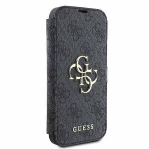 Guess 4G Metal Logo iPhone 16 Ümbris - must