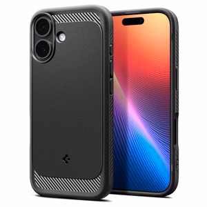 SPIGEN ümbris RUGGED ARMOR MAG compatible with MagSafe jaoks IPHONE 17 matt must
