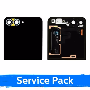 LCD ekraan ühilduv Samsung F741 Z Flip6 (OUTER) raamiga / Sinine / (Service Pack)