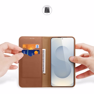 Ümbris Dux Ducis Hivo jaoks Samsung S937 S25 Edge brown