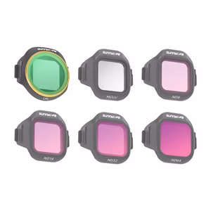 6 Sunnylife filtrite komplekt MCUV + CPL + ND8 + ND16 + ND32 + ND64 MINI 5 Pro