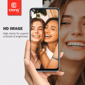 Crong 7D Nano Flexible Glass 9H hübriidne ekraaniklaas seadmele Xiaomi Mi 10 Lite