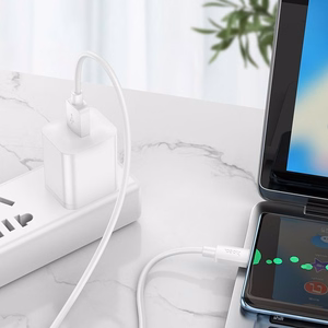 Кабель USB A на USB C Hoco PD 2,4A 27W 1 m X96 белый