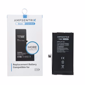 AmpSentrix Basic аккумулятор для iPhone 13 (повышенной емкости 3500 mAh)