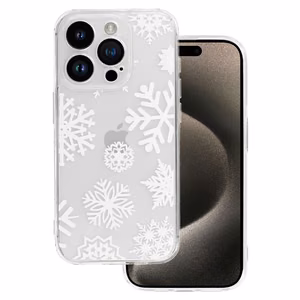 TEL PROTECT Christmas Clear Ümbris jaoks Iphone 15 Pro Design 4