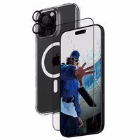 PanzerGlass Bundle 3in1 iPhone 16 Pro Max 6.9" D3O Hardcase + Ekraanikaitse UWF+ Lens B1294+2864+1284