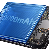 Dudao K29 10000mAh PD 20W MagSafe Powerbank metallist korpusega, alusega ja sisseehitatud USB-C / Lightning kaablitega - hõbedane