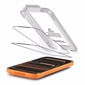 Tech-Protect Quick Set+ 2-pack karastatud klaas jaoks iPhone 17 Pro - must