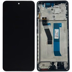 Xiaomi Redmi Note 15 4G LCD ekraan puuteekraaniga raamiga Must originaal (hoolduspackett)