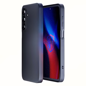 3mk Matt Ümbris Pro jaoks Samsung Galaxy M35 5G - matt must