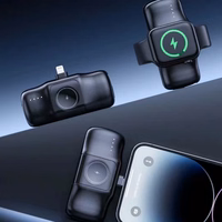 Power Bank Wozinsky "WF16-YLS" must (juhtmevaba laadimine 15W) + integreeritud Type-C ühendus