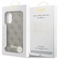 Guess 4G Script MagSafe ümbris iPhone 17-le - pruun