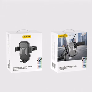 Bicycle / motorcycle phone hoidja Dudao F7C - must