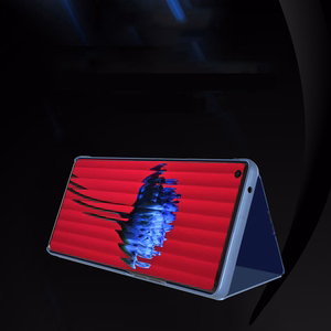 Selge vaade ümbris midagi Phone 1 flip juhul must