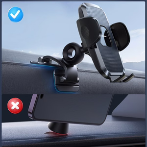 Joyroom JR-ZS259 klambriga autohoidik kolme reguleeritava toega – must