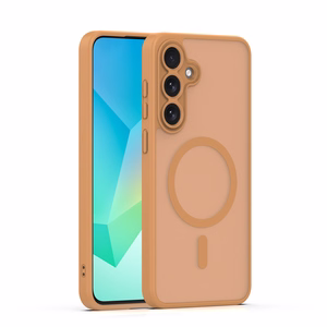 Mag Matt Чехол для Samsung Galaxy S26 Plus коричневый большое отверстие