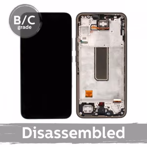 LCD ekraan Samsung A346 A34 5G raamiga hõbedane (8,5/10 kasutatud)