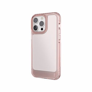 Ugly Rubber UMODEL ümbris jaoks iPhone 15 Pro 6,1" clear roosa