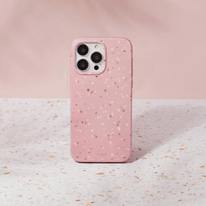 Uniq Coehl Terrazzo ümbris jaoks iPhone 14 Pro Max - roosa