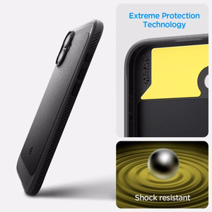 SPIGEN ümbris RUGGED ARMOR MAG compatible with MagSafe jaoks IPHONE 16 matte must